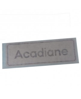 Adesivo fondo grigio "Acadiane"