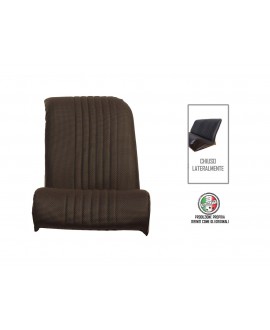 Seat cover front left black skai ventilated right angle