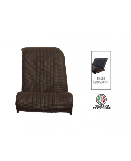 Rivestimento sedile anteriore sinistro skai nero areato angolo retto