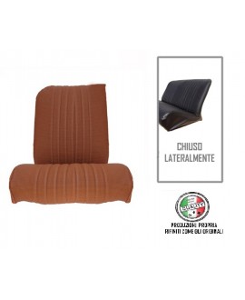 Right front seat upholstery brown aerated right angle