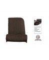 Seat cover front left seat black skai ventilated right angle original edge finish