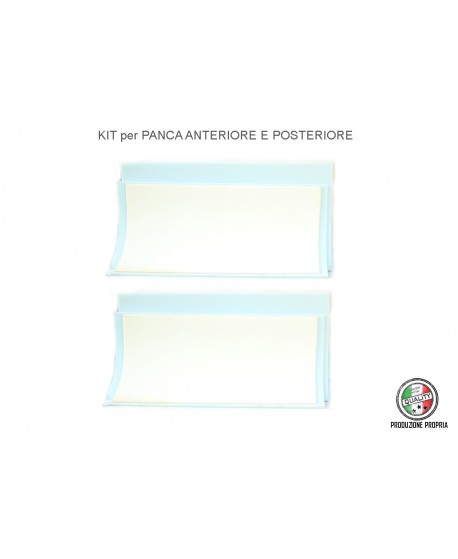 Kit imbottitura gommapiuma per panca ant.+ panca post.  (GOMMAPIUMA MEDIA DENSITA' 2CM + ALTRO STRATO Più LEGGERA)