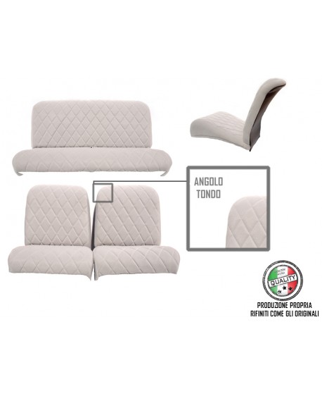 Kit seat covers (symmetrical + rear bench) Charleston NPM PRODUCTION