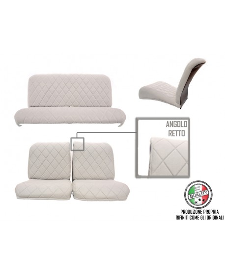 Kit rivestimenti ant.+post.mod. Charleston angolo retto (tessuto grigio) PRODUZIONE NPM