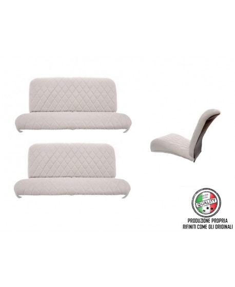 Kit seat covers (double bench) Charleston NPM PRODUCTION
