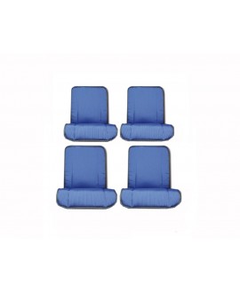 Kit seat covers (front+rear) Bayadere blue