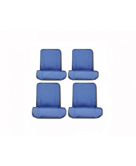 Kit seat covers (front+rear) Bayadere blue
