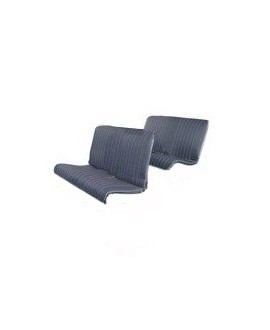 Kit seat covers (double bench) simil jeans 2cv Special (sides opened) NPM PRODUCTION