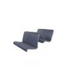 Kit seat covers (double bench) simil jeans 2cv Special (sides opened) NPM PRODUCTION