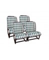 Kit seat covers (front+rear) Prince de Galles