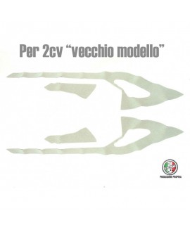 Kit grey tissue  for the internal sides (above the doors) old model