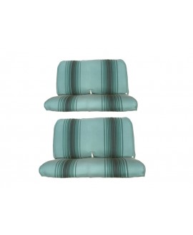 Kit rivestimenti panca ant.+ post. fissa righe verde