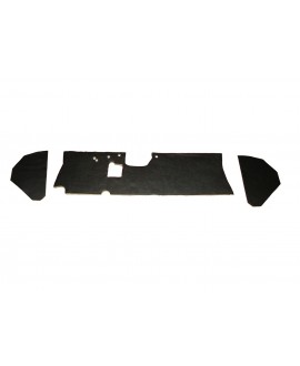 Pedal board soundproofing parts (3 pcs) for Dyane