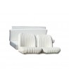 Kit rivestimenti sedili anteriori + posteriore Mehari skai bianco
