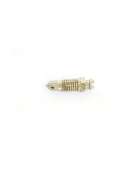 Screw for brake oil bleed