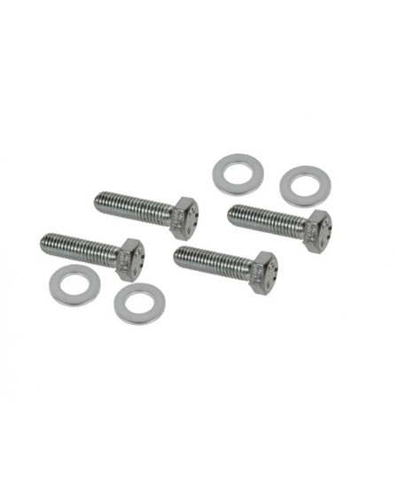 Mehari / 2cv fan grill fixing screws (4 screws M7x16 / 20 940, 4 washers M7 970)