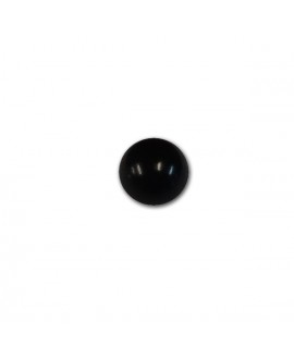 Black metal knob for heating lever / bench deadbolt