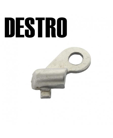 Staffa fissaggio destra cavo freno a mano a tamburo