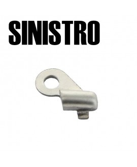 Staffa fissaggio sinistra cavo freno a mano a tamburo