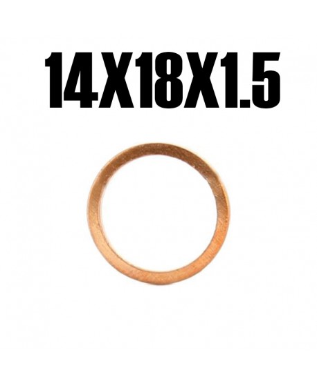 Copper washer brake hose 14x18x1.5