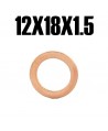 Copper washer brake hose 12x18x1.5