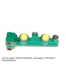 Pompa freno liquido LHM (doppio circuito diam.8)