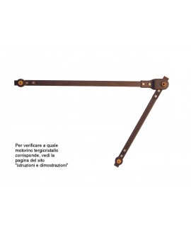 Leveraggio 2cv per motorino tergicristallo nuovo modello