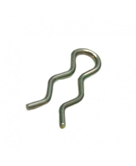 Cotter pin for aerator flap fixing pin
