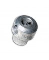 Threaded terminal for internal handle tie rod 2cv