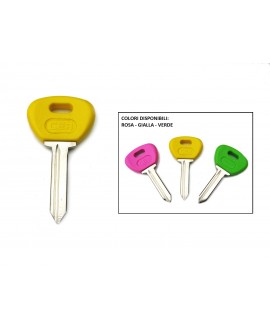 Chiave vergine blocchetto accensione Dyane (vari colori: nero,giallo, rosa, verde)
