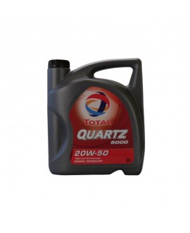 Olio motore TOTAL 20W50 stagione estiva (confezione da 4 litri)