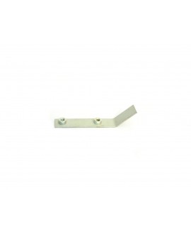 Upper door hinge threaded plate