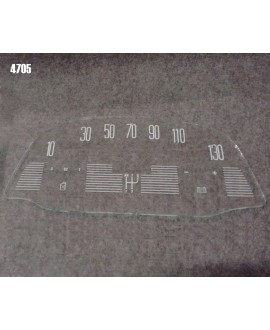 Vetrino contakm stampato AMI6 (12V JAEGER fondoscala 130 KM/h)
