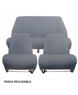 Kit seat covers (2 front seats + rear bench) AMI8 blue diamante