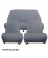 Kit rivestimenti 2 sedili singoli + panca posteriore AMI8 Blu diamante