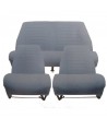 Kit rivestimenti 2 sedili singoli + panca posteriore AMI8 Confort Blu diamante