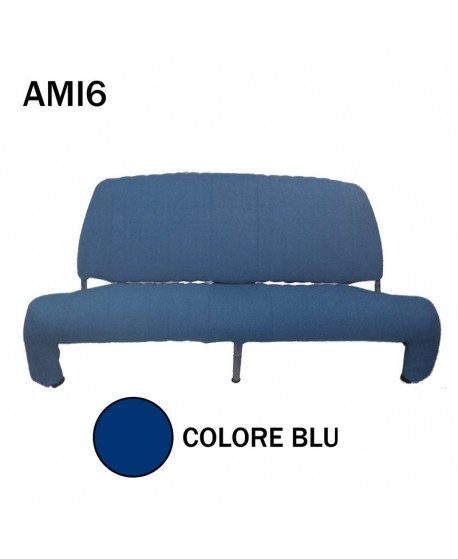 Rivestimento panca posteriore BLU AMI6 Club ribaltabile