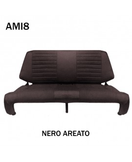 Rivestimento panca posteriore NERO perforato AMI8 ribaltabile