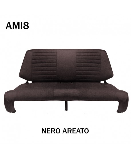 Rivestimento panca posteriore NERO perforato AMI8 ribaltabile