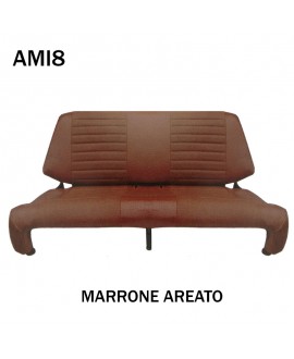 Rivestimento panca posteriore MARRONE perforato AMI8 ribaltabile
