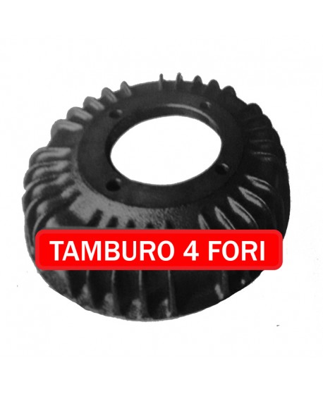 Tamburo anteriore freni 4 fori diametro 220
