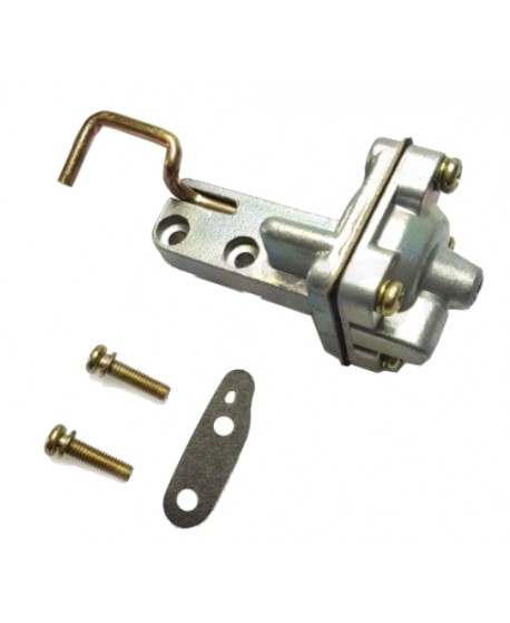 Double body carburettor anti-clogging bulb