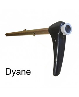 Dyane complete handbrake lever (long)