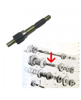 Rear side gearbox main shaft (new model)