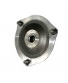 Front wheel hub flange