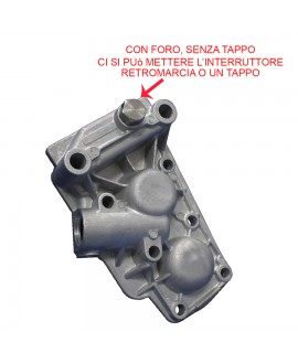 Tappo/carter cambio con foro per interruttore nuovo modello