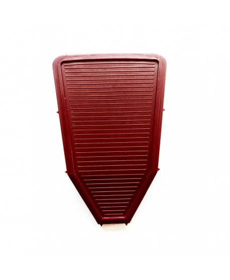 Single spoke steering wheel  bordeaux cap