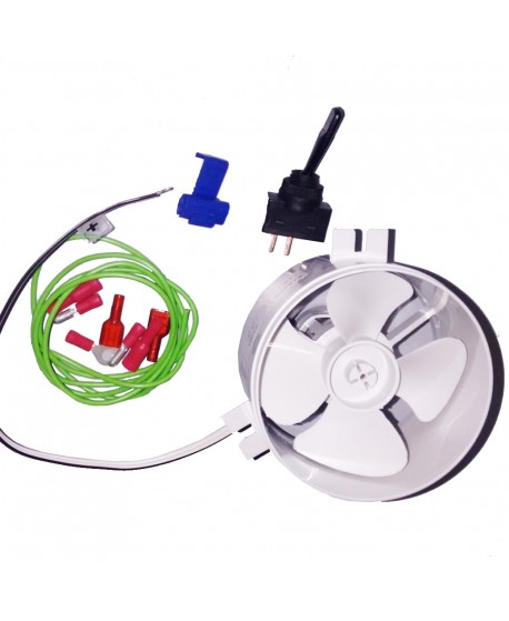 Fan for heating boost