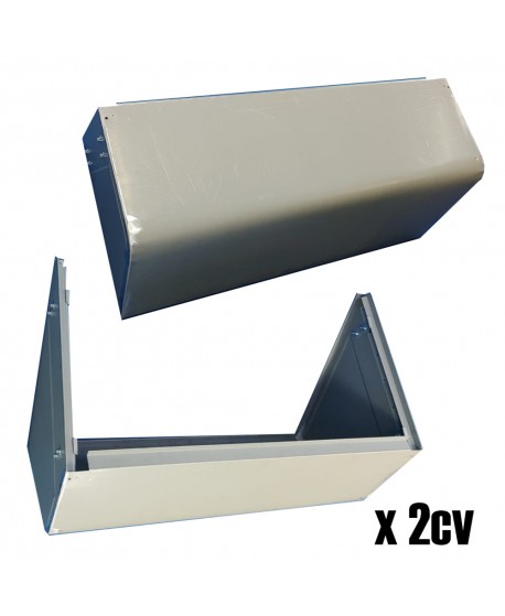 Estensione baule in metallo per 2CV