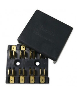 Scatola porta fusibili nera (per vano motore)